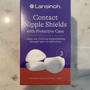 Lansinoh Silicone Nipple Shields with Case